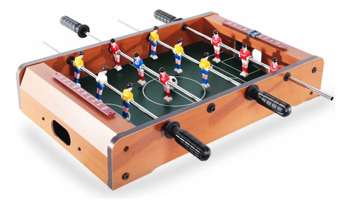 Metegol De Madera Juego De Mesa Futbol Nene Nena Juguete