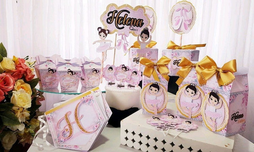 Kit Personalizado 50 Itens - Bailarina Ii