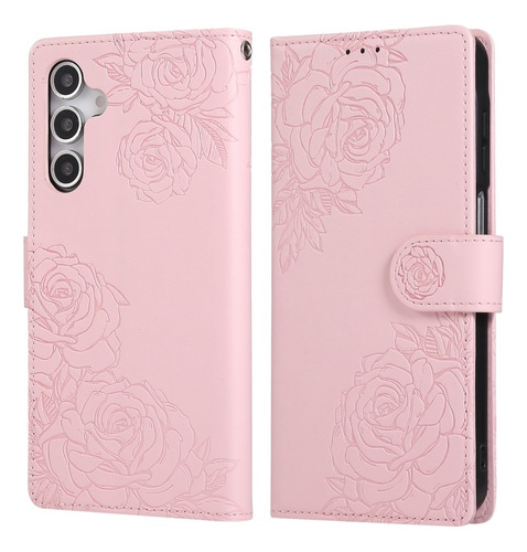 Funda Magnética De Piel Tipo Cartera Para Samsung Galaxy A56 A36 A26 A16 A55 A35 A25 A15 A54 A34 A24 A1