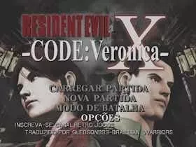 Resident Evil Code Veronica X Game Cube Dublado em PORTUGUÊS 