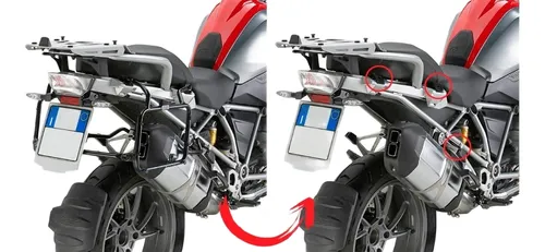 Soporte Lateral Givi Bmw R1200gs 2013-17 Monokey Plr5108 Md