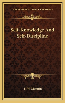 Libro Self-knowledge And Self-discipline - Maturin, B. W.