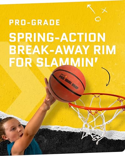 Mini Aro De Baloncesto Sklz Pro Con Pelota, Estándar (18 X 1