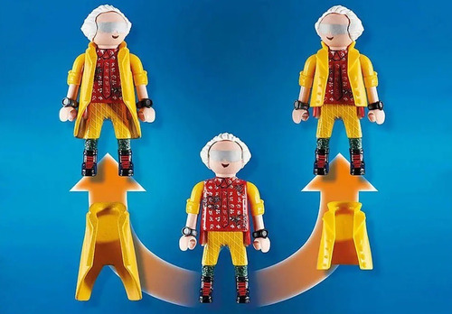 Playmobil - De Volta Para O Futuro Parte Ii Com Fuga