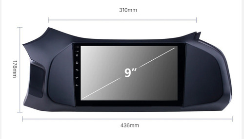 Radio Chevrolet Onix Joy 2+32g Ips Android Auto Carplay