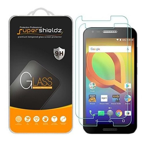 Supershieldz (2 Pack) Para Alcatel (a30) De La Pantalla Del 