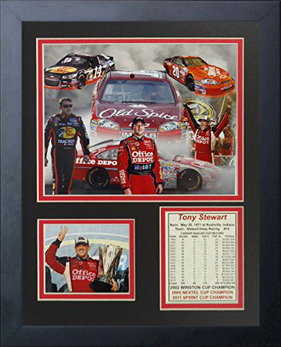 Cuadro Collage Tony Stewart  Leyendas Nunca Mueren 