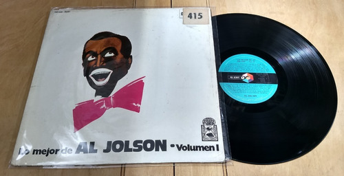 Al Jolson Lo Mejor Vol 1 Disco Vinilo Lp