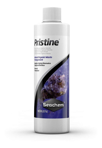 Seachem Pristine 250ml Clarifica Y Limpia Agua Acuario