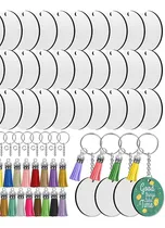 Comprar Llaveros De Sublimación Ambas Caras Con Aros Y Pompones X 10
