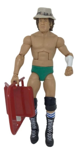 Figura Wwe Elite, Bob Orton + Accesorios.