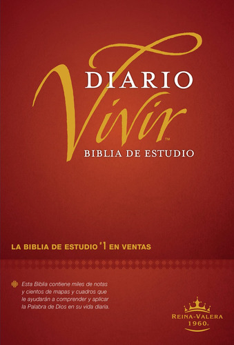 Biblia De Estudio Diario Vivir Rv1960 - Tapa Dura