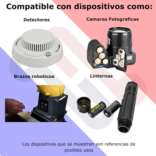 10x Bat Cr17345 Cr123a 3v De Litio