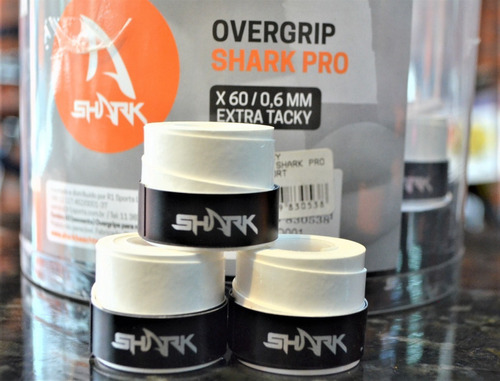 Over Grip Shark Pro X60/0,6mm Extra Tack Kit 3 Unidades