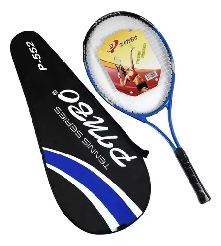 Raqueta tenis aluminio,empuñadura PU,con media funda,tenis,raqueta tenis  aluminio Amaya,alevín