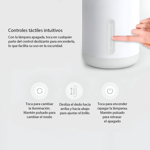 Xiaomi Mi Bedside Lamp 2 Lámpara Smart Bluetooth Wifi Blanco