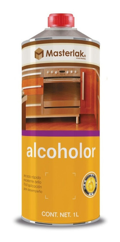 Tinta Al Alcohol Alcoholor Color Cherry 1lt Acuario Mm97810