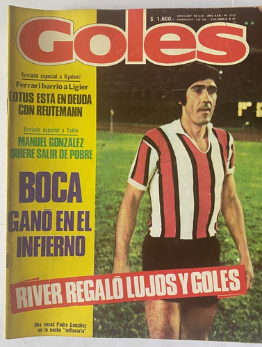Goles 1575 Revista Fútbol Y Deportes Argentina 1979 Ez4