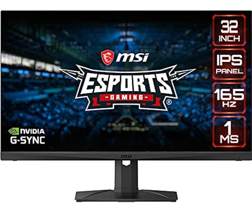 Msi Full Wqhd Antirreflejo 1 Ms 2560 X 1440 165 Hz Frecuenci