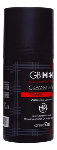 Desodorante Roll-on Giovanna Baby Gb Men - Power 50ml