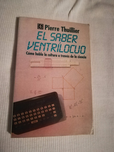 Libro El Saber Ventrílocuo, Pierre Thullier.