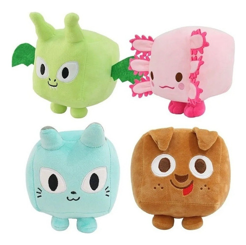 Muñeca Big Games Pet Simulator De Peluche De 4 Piezas