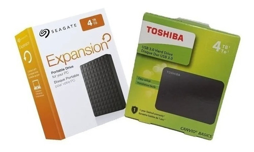 Disco Duro Externo Seagate O Toshiba 4tb  3.0 *itech