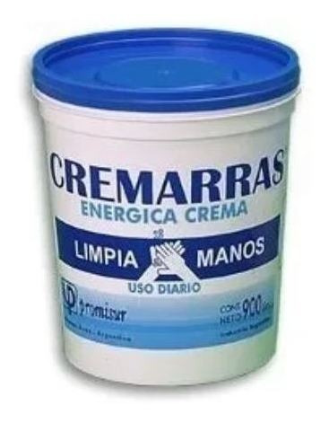 Crema Limpiamanos Cremarras Pote Por 900gr