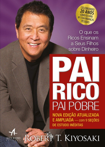 Livro Pai Rico Pai Pobre- Robert T. Kiyosaki- Envio Imediato