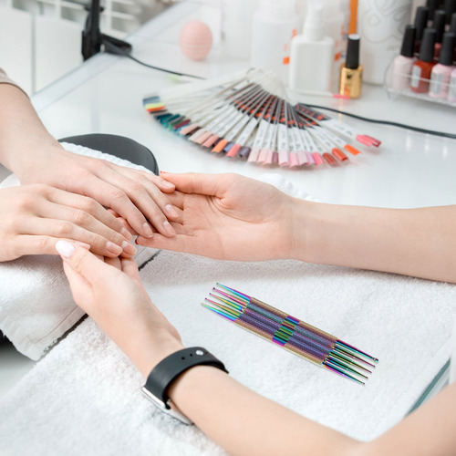 5 Peças De Ferramenta De Pontilhar Para Unhas E Manicure: Ca