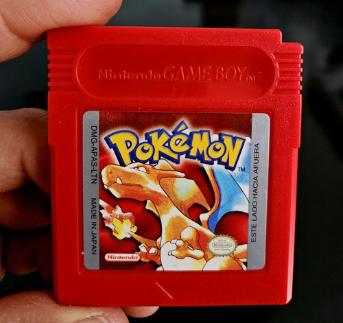 Pokemon Red Version Original Español 