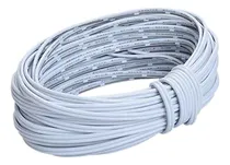 Comprar Cable Paralelo 2x18 Awg 2 Polos 1mm Blanco Polarizado Conexión Extensión Luces Led Monocolor x 10 metros