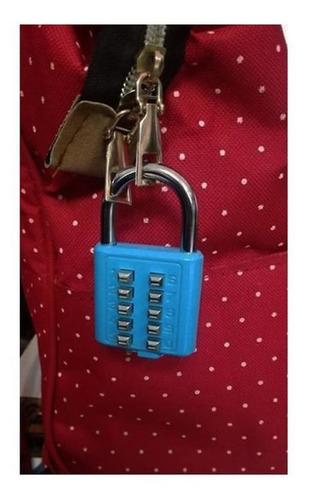 Venta De Candados Para Laboratorios, Mxsuc-001, 1pza, 10 Te Color Azul