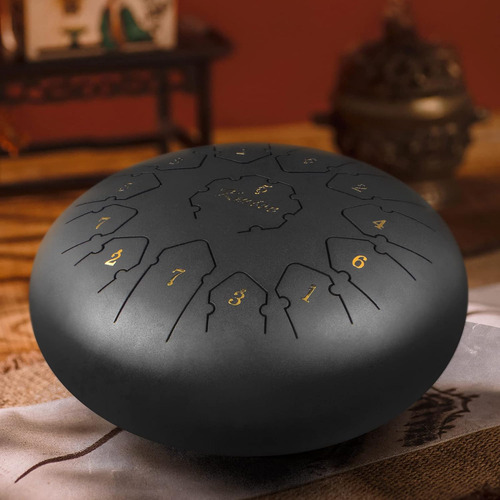 Tambor De Lengua De Acero-12 Pulgadas 13 Notas-handpan Ki...