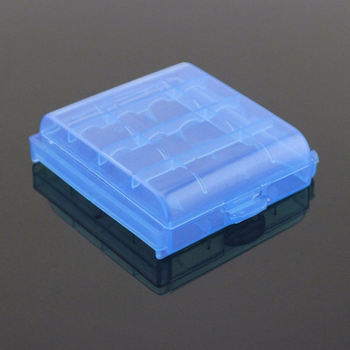 Case Para Pilhas Aa E Aaa Kit Com 5 Peças Cores Variadas