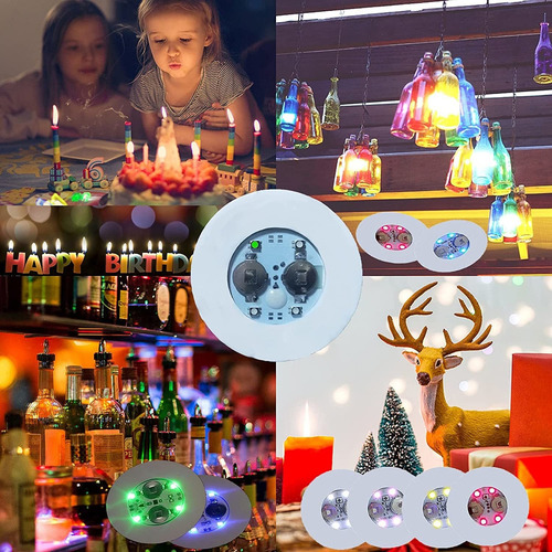 Posavasos Led Paquete De 40 Posavasos Iluminados Con Luces