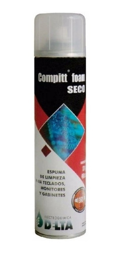 Espuma De Limpieza Pc Monitor Delta 440cc Compitt Foam Seco