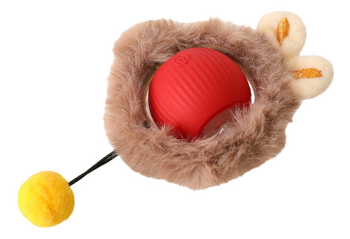 Pelota De Juguete Interactiva Para Gatos, Pelota De Rojo