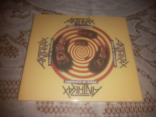 Anthrax State Of Euphoria Cd Doble Nuevo/ Metallica Megadeth
