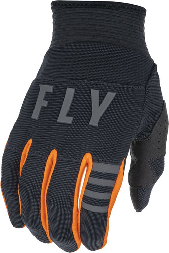 Fly Racing Guantes F-16 Juveniles 2022 (negro/naranja, Talla