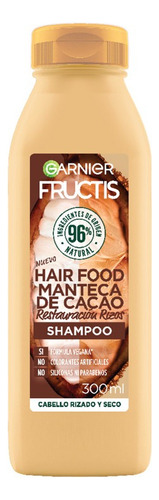 Shampoo Garnier Fructis Hair Food Manteca De Cacao 300ml