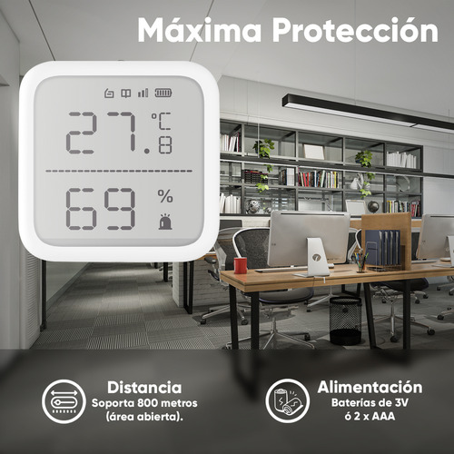 Detector De Temperatura Y Humedad Inalambrico Ax Pro