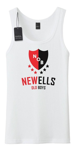 Musculosa Hombre Newells Dibujo Art Logo - Dene3