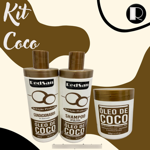 Kit Coco - Shampoo + Condicionador 500ml