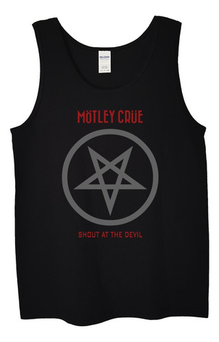 Polera Musculosa Motley Crue Shout At The D Rock Abominatron