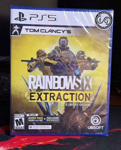 Juego De Ps5 Rainbow Six Extraction Playstation 5