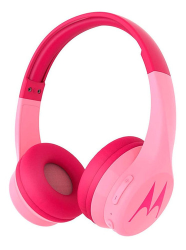 Audífonos Para Niños Motorola Squads 300 Bluetooth Rosado