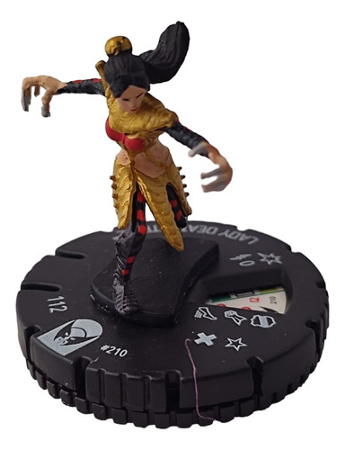 Lady Deathstrike #210 X-men Heroclix Wizkids Marvel 