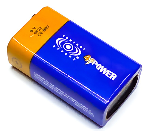 4 Pilas Baterias Control Expert Cenrap 9v Extra Duración Cuadrada