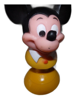 Muñeco Mickey Ventosa Plastisol Nuevo Retro